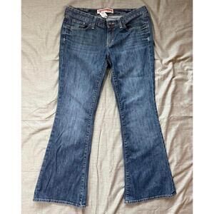 Gap Womens Premium Flare Medium Wash Denim Jeans Size 8 Ank